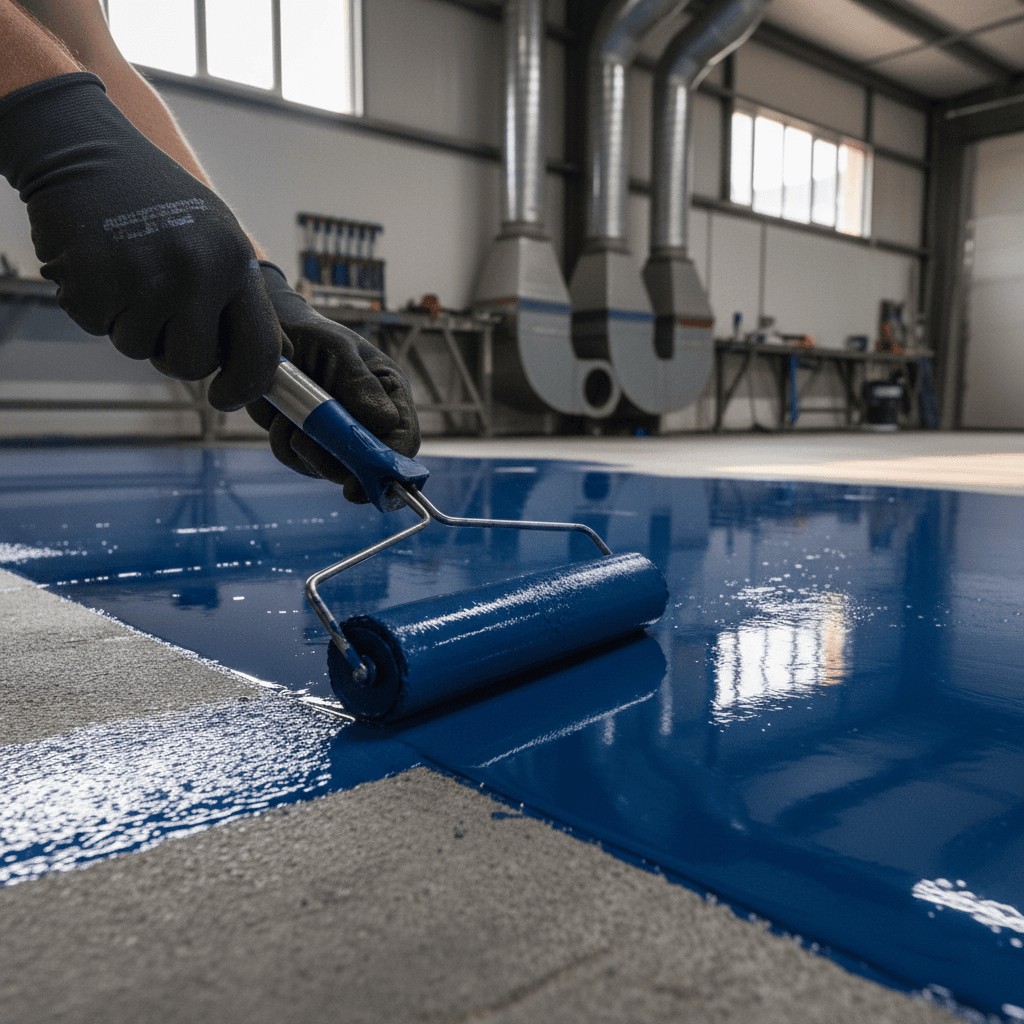 One-day epoxy installation process
